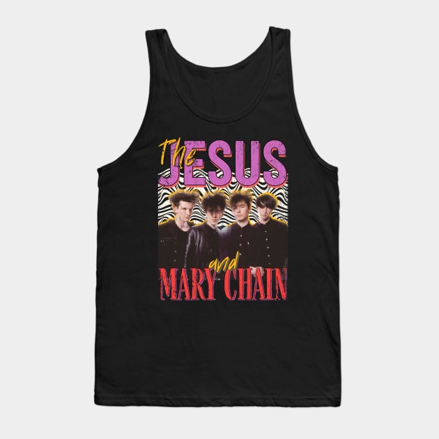 The Jesus And Mary Chain Vintage 1983 // Amputation Original Fan Design Artwork Tank Top by A Design for Life